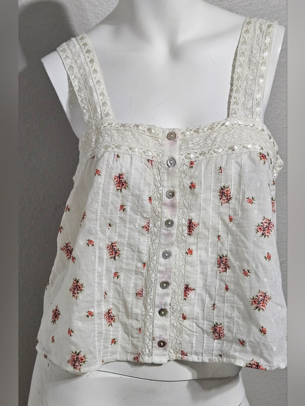LOVESHACKFANCY Daisy top size M - Picture 2 of 10